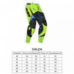 Calça IMS Flex Azul Vermelho Amarelo Fluor