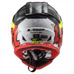 Capacete LS2 MX437 Crusher Vermelho