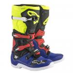 Bota Alpinestars Tech 5 Amarela / Azul / Vermelha / Preta