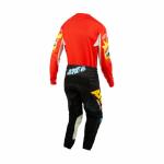 Conjunto Calça e Camisa ASW Podium Protec Vermelho/Preto/Amarelo