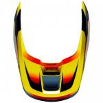 Capacete Fox V1 MVRS Motif Amarelo