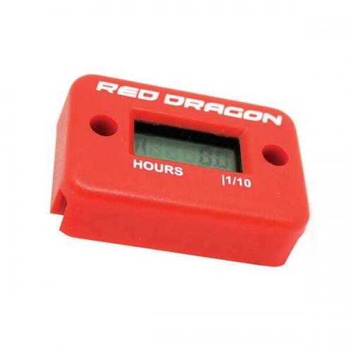 Horimetro Universal Red Dragon Vermelho