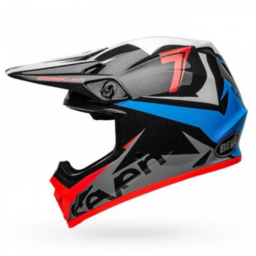 Capacete MX-9 Mips Seven Ignite Gloss Navy Coral Bell