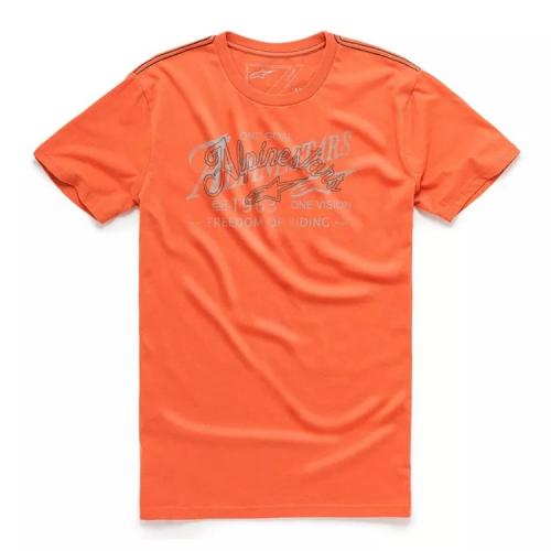 Camiseta Alpinestars Scratch Laranja