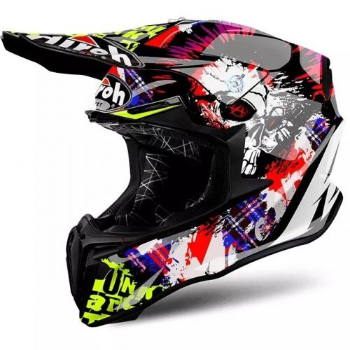 Capacete Airoh Twist Crazy Black Gloss 