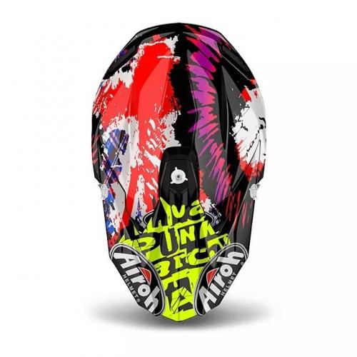 Capacete Airoh Twist Crazy Black Gloss 