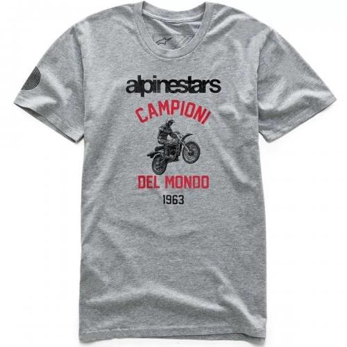 Camiseta Alpinestars Jump Premium Cinza Claro