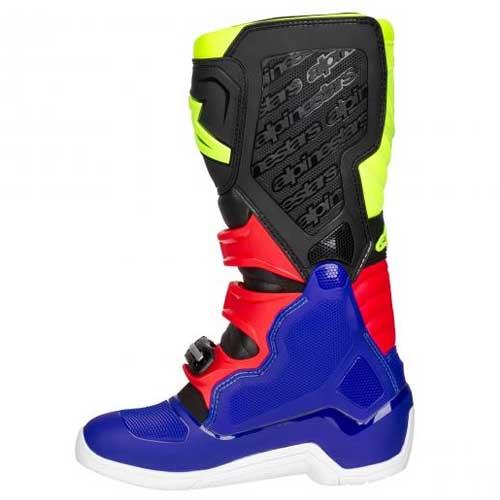 Bota Alpinestars Tech 5 Amarela / Azul / Vermelha / Preta