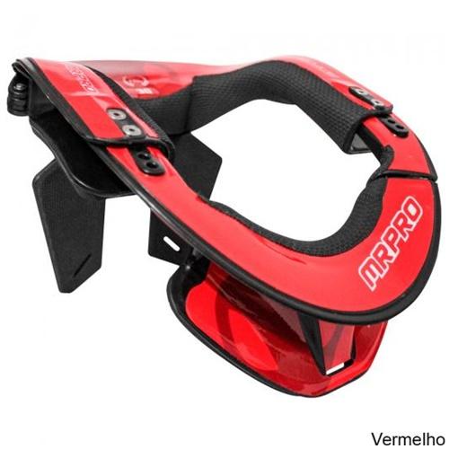 Protetor de Pescoço Neck Brace MR PRO 3.0 - Vermelho