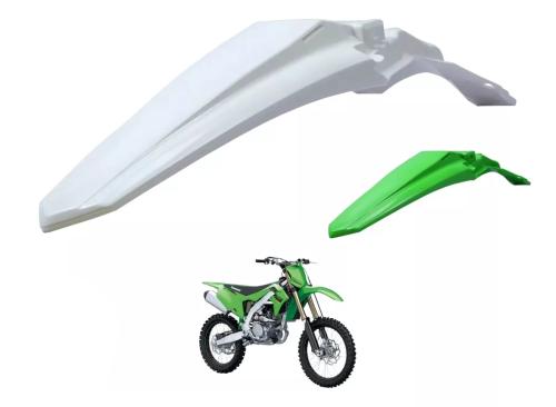 Paralama Traseiro Kawasaki Kx 250 (21-22) Kx 450 (19-22) AMX Branco