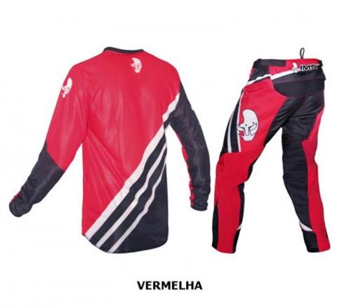 Calça + Camisa IMS Light Vermelho