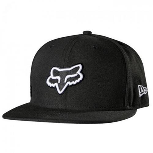 Boné Grounder 59Fifty Hat Preto Logo Branca